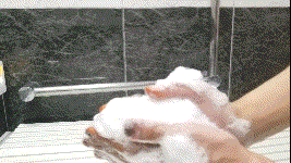 アミノメイソンスムースリペアホイップクリームシャンプーのハイカロな泡立ち