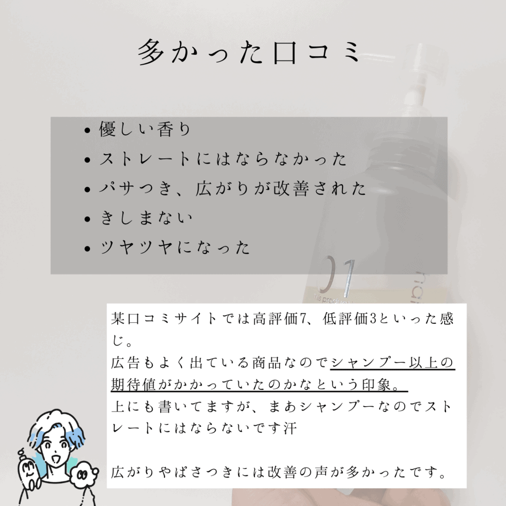 クイーンズバスルームシャンプーの多かった口コミ