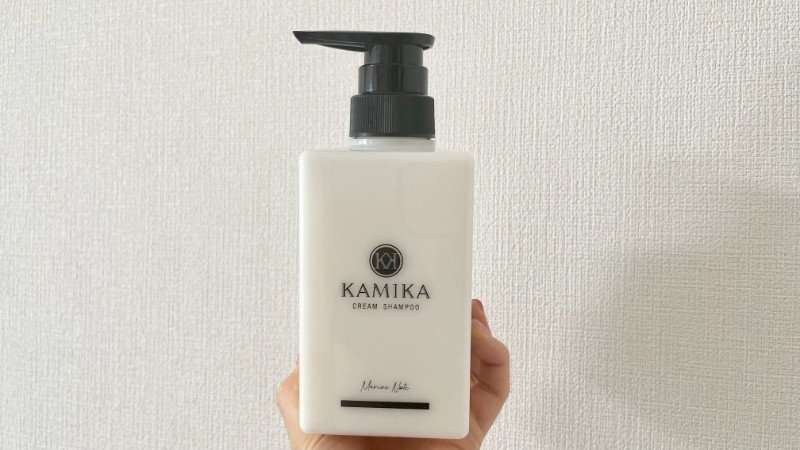 KAMIKA（カミカ）クリームシャンプーのパッケージ