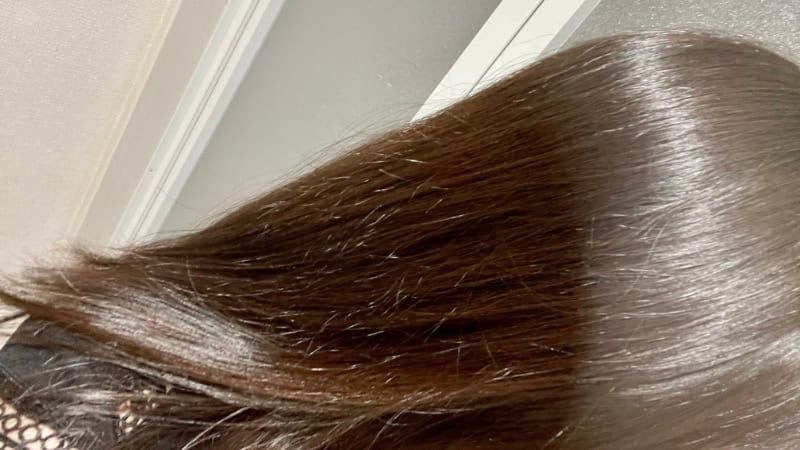 KAMIKA（カミカ）クリームシャンプー使用後の髪
