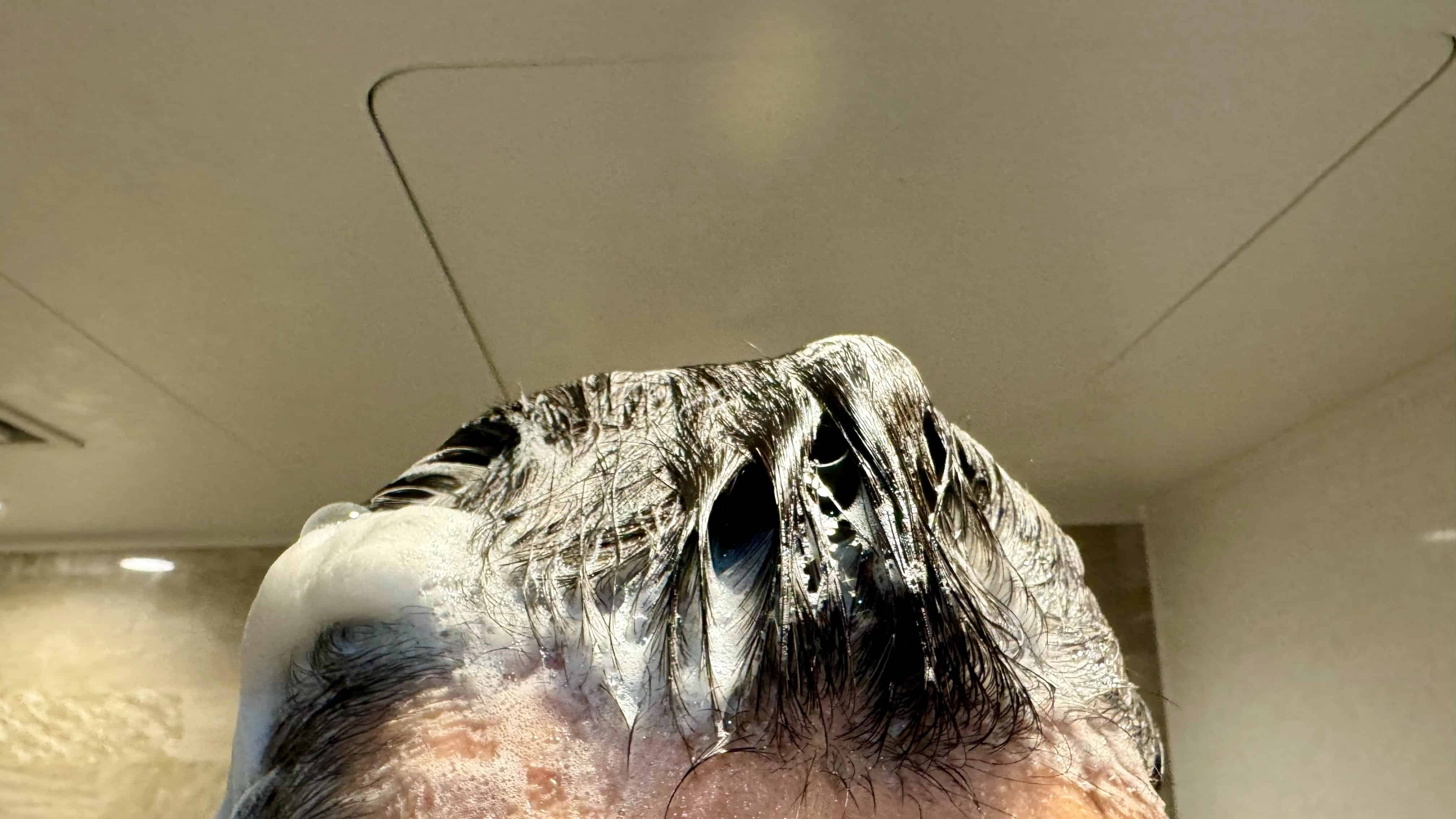 ヒックススカルプシャンプーの気泡性