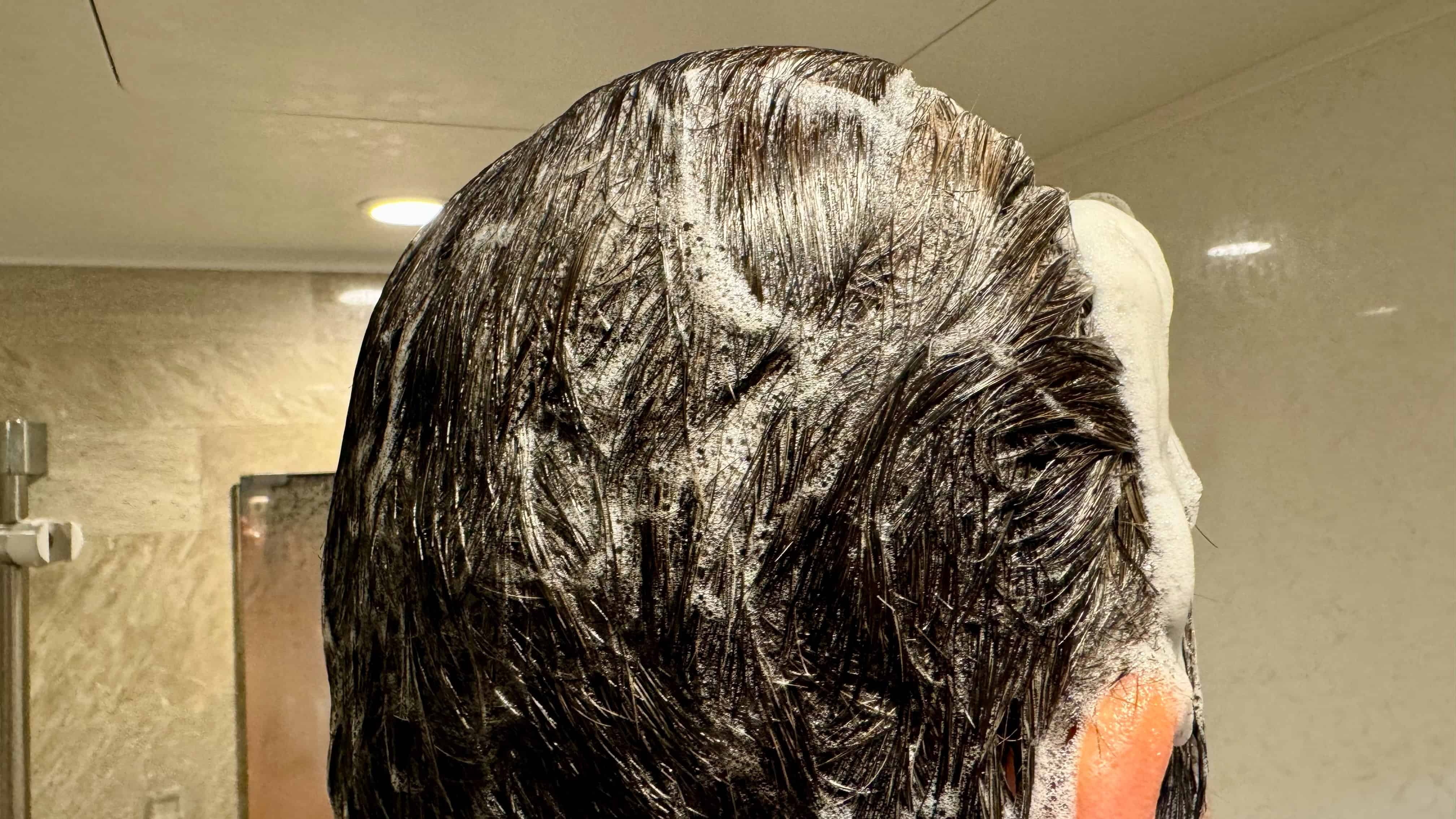 ヒックススカルプシャンプーの気泡性