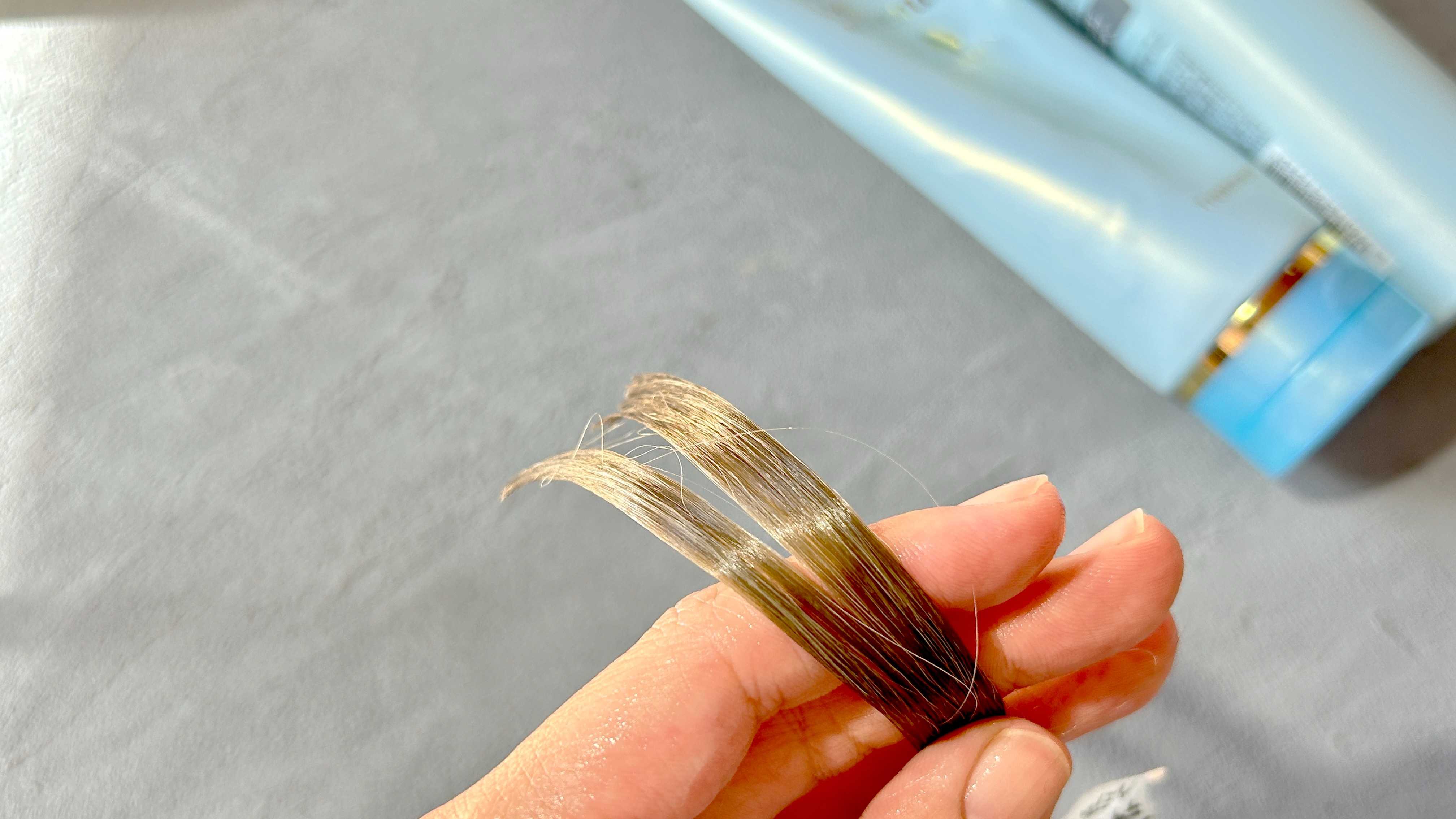 ラサーナプレミオールトリートメント使用後