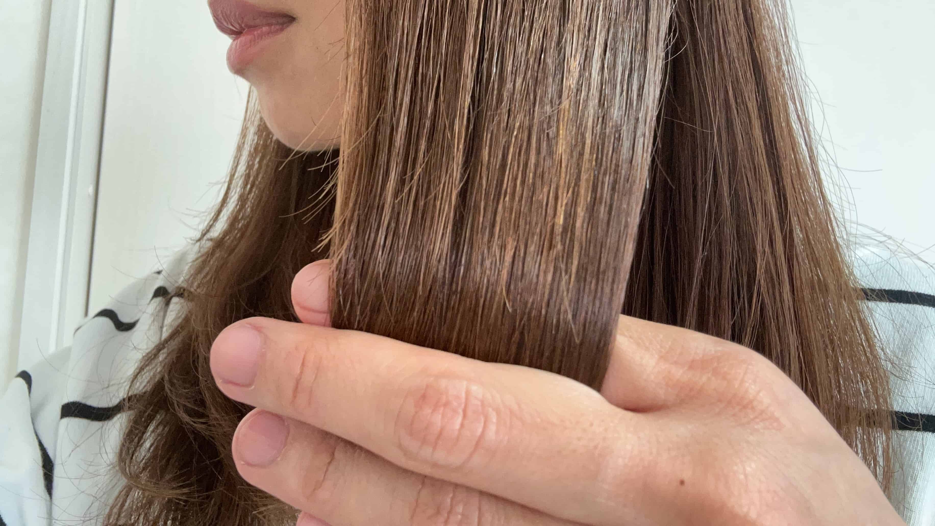 リファストレートヘアアイロンプロを使用した後