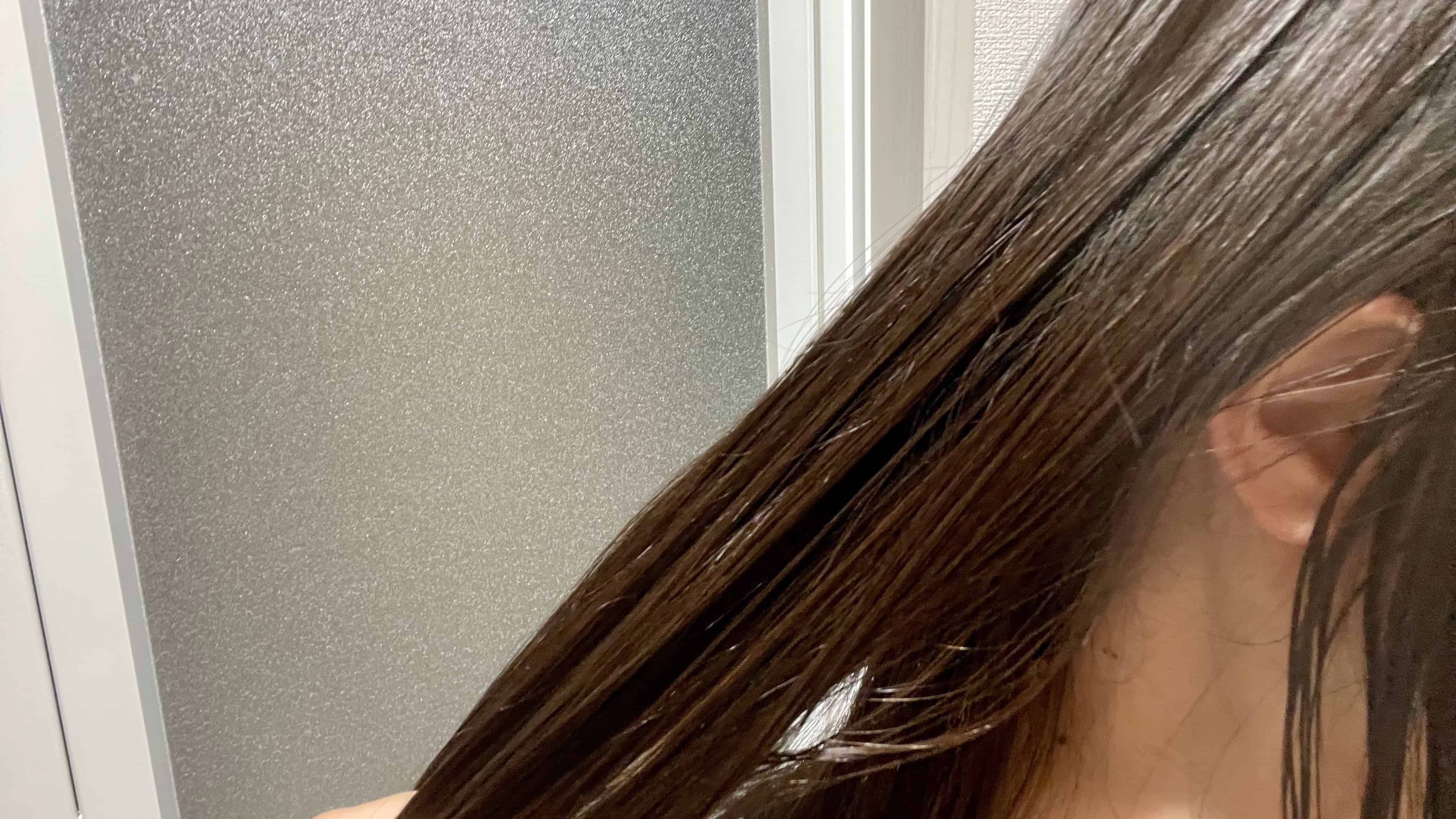 Tricore(トリコレ)を使用した後の髪