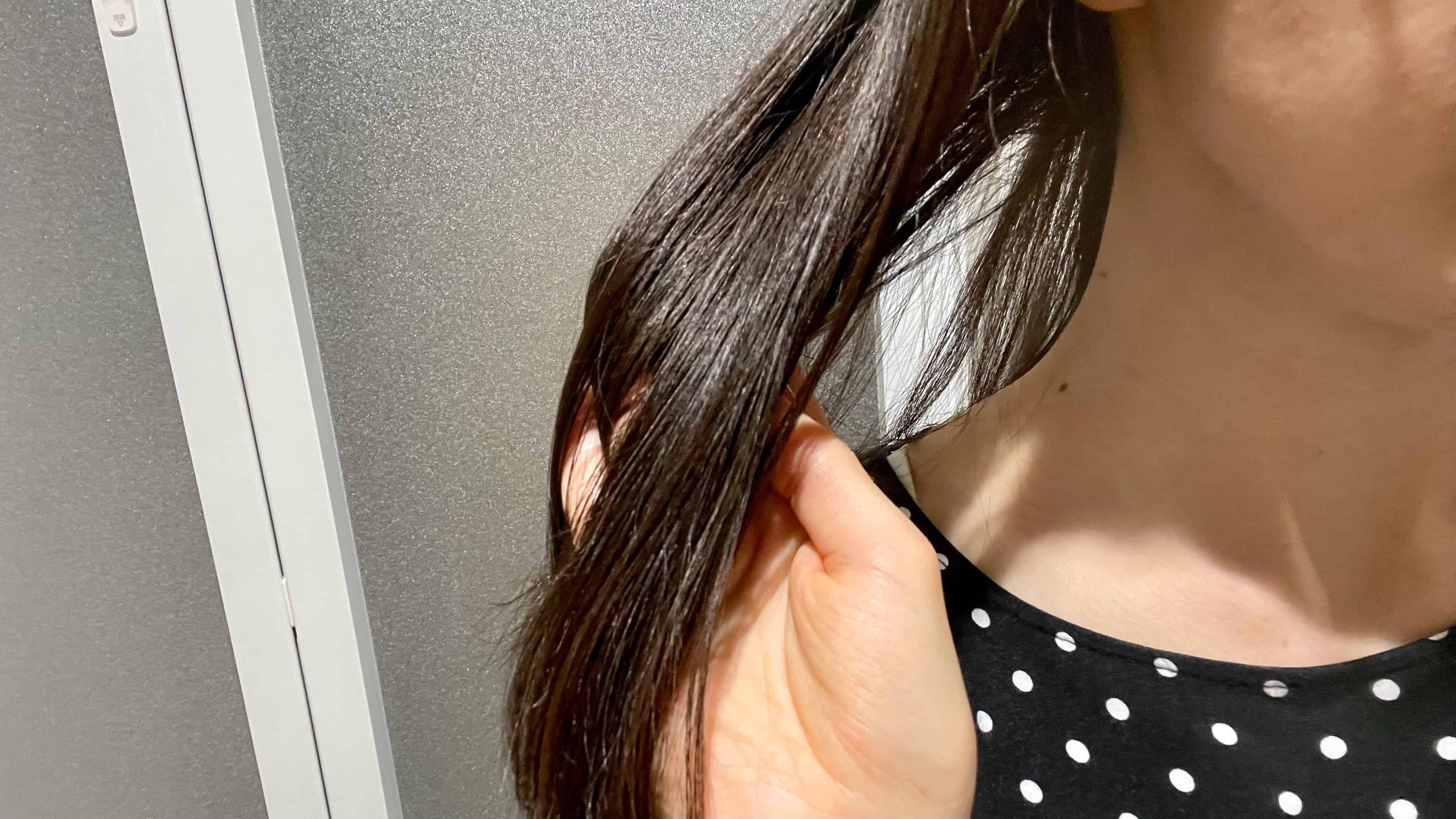 Tricore(トリコレ)を使用した後の髪